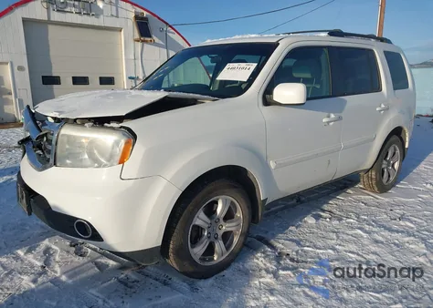 2013 Honda Pilot Ex z USA, uszkodzony, nr VIN 5FNYF4H44DB021800